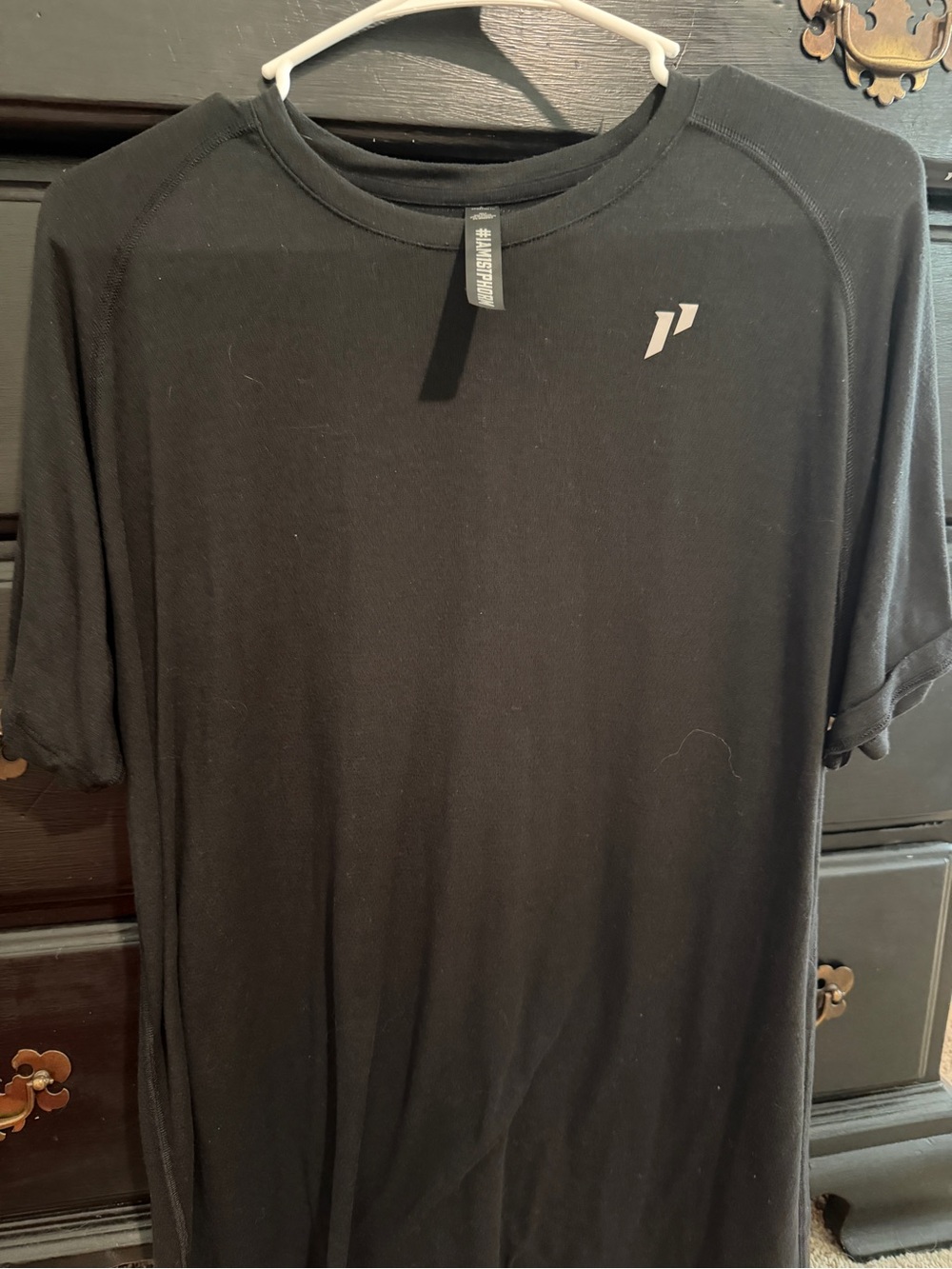 Men’s Black Short-Sleeve Performance Tee by 1st Phorm